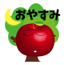 A Sticker full of apples sticker #14861143