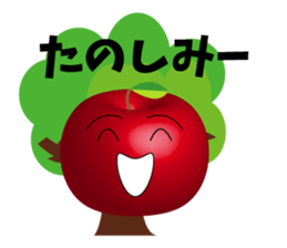 A Sticker full of apples sticker #14861145
