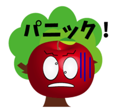 A Sticker full of apples sticker #14861151