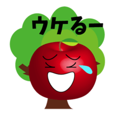 A Sticker full of apples sticker #14861158