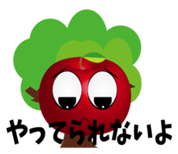 A Sticker full of apples sticker #14861170