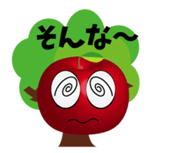 A Sticker full of apples sticker #14861172