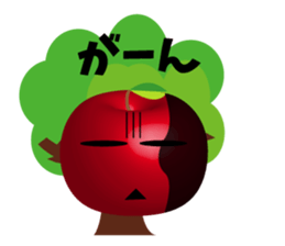A Sticker full of apples sticker #14861176