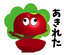 A Sticker full of apples sticker #14861177