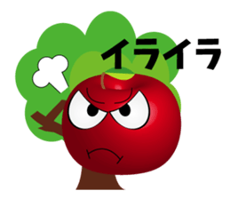 A Sticker full of apples sticker #14861179