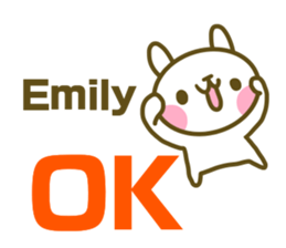 Sticker for Emily sticker #14861202