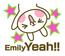 Sticker for Emily sticker #14861206