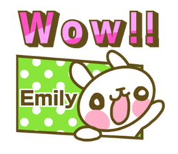 Sticker for Emily sticker #14861207