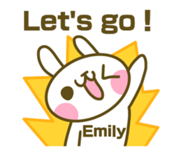 Sticker for Emily sticker #14861210