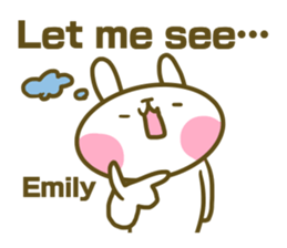 Sticker for Emily sticker #14861217