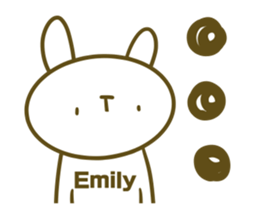 Sticker for Emily sticker #14861218