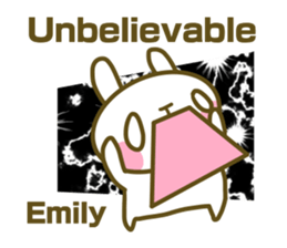 Sticker for Emily sticker #14861220