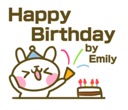 Sticker for Emily sticker #14861224