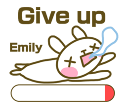 Sticker for Emily sticker #14861229
