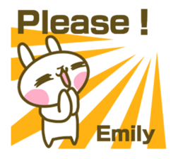 Sticker for Emily sticker #14861230