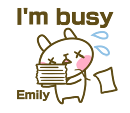 Sticker for Emily sticker #14861231