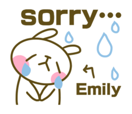 Sticker for Emily sticker #14861232
