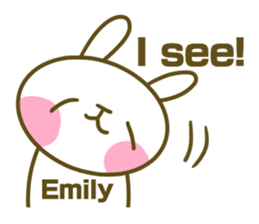 Sticker for Emily sticker #14861234