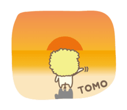 Cute lion stickers for Tomo sticker #14861372