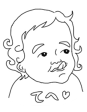 Miku baby sticker sticker #14861440