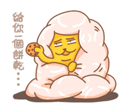 sea otter 's cookie party sticker #14861952