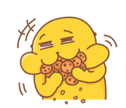 sea otter 's cookie party sticker #14861971