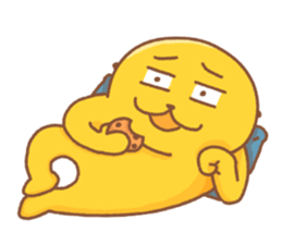 sea otter 's cookie party sticker #14861972