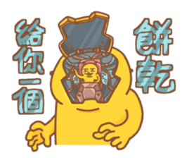 sea otter 's cookie party sticker #14861981