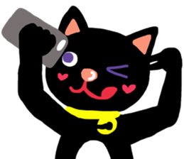 Black Cat's Momo Part3 sticker #14862528