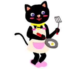 Black Cat's Momo Part3 sticker #14862529