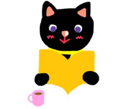 Black Cat's Momo Part3 sticker #14862534