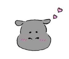 Pygmy hippopotamus sticker #14862694