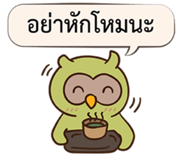 Let's Cheer up by Owls sticker #14863597