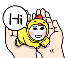 happy chineses new year sticker sticker #14863817