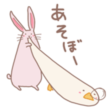 Mochi duck 2 sticker #14864251