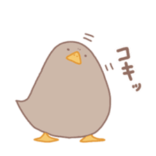 Mochi duck 2 sticker #14864261