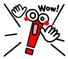 (English) reaction of the character. sticker #14864336