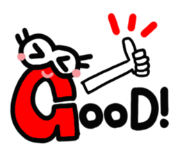 (English) reaction of the character. sticker #14864343