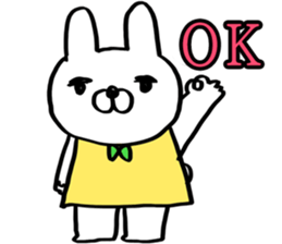 FEELING EASY RABBIT LIFE sticker #14864657