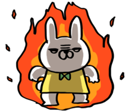 FEELING EASY RABBIT LIFE sticker #14864672