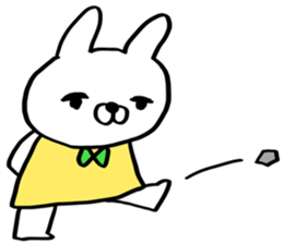 FEELING EASY RABBIT LIFE sticker #14864685