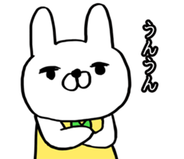 FEELING EASY RABBIT LIFE sticker #14864688