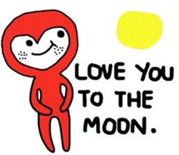 I love you , i like you. sticker #14865034
