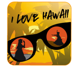 These are greeting of Hawaii 2 sticker #14865111