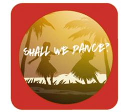 These are greeting of Hawaii 2 sticker #14865114