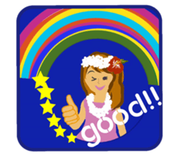 These are greeting of Hawaii 2 sticker #14865116