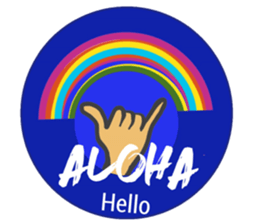 These are greeting of Hawaii 2 sticker #14865117