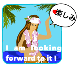 These are greeting of Hawaii 2 sticker #14865120