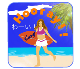 These are greeting of Hawaii 2 sticker #14865129