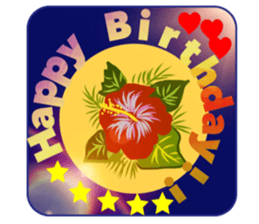 These are greeting of Hawaii 2 sticker #14865133